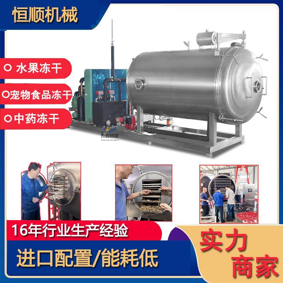 鱼提取液冻低温冷油冻鹅干HSDG-20燥机法国肝干机牛排M12冻干机