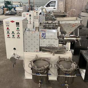 中小型螺旋榨油油全机 自动控温葵花籽榨YOQ油机 新型榨全机套设