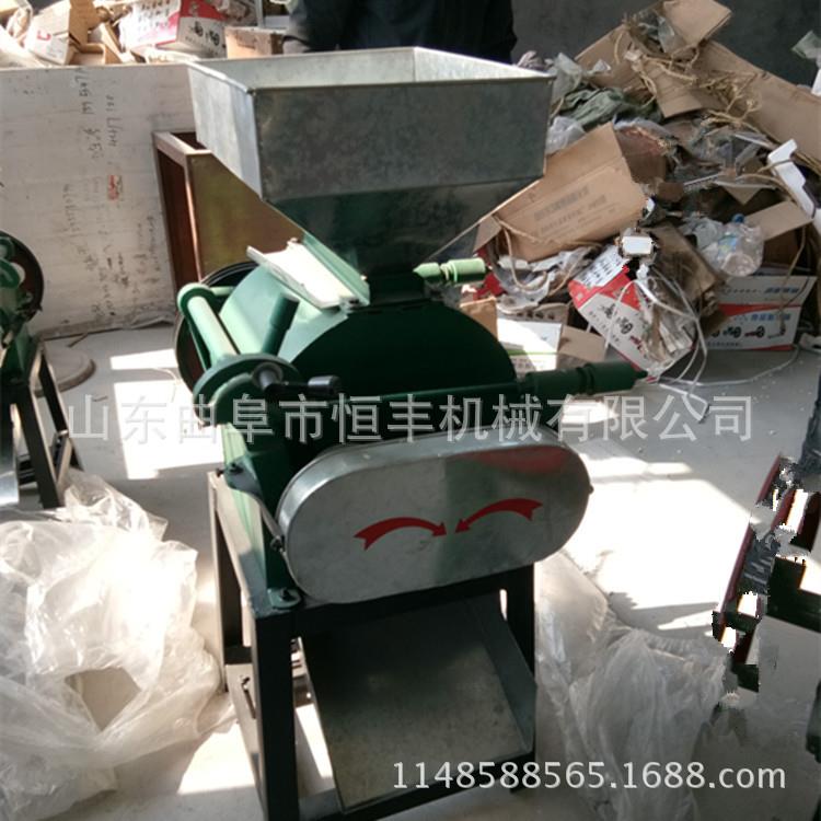商用小麦燕大豆玉米高粱麦花生粮食HUM压扁挤扁机压碎机碎粉机碎
