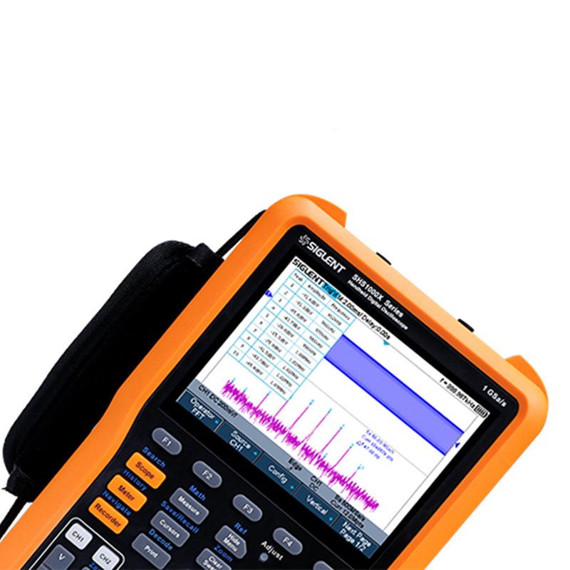 HS102X 全隔离2通1道00M带宽S1G采样率手1持示波表