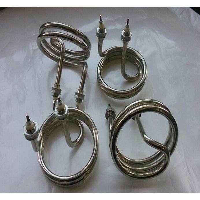 5LH不锈钢蒸馏水器加热管 4.5KW 220V盘香形电热管