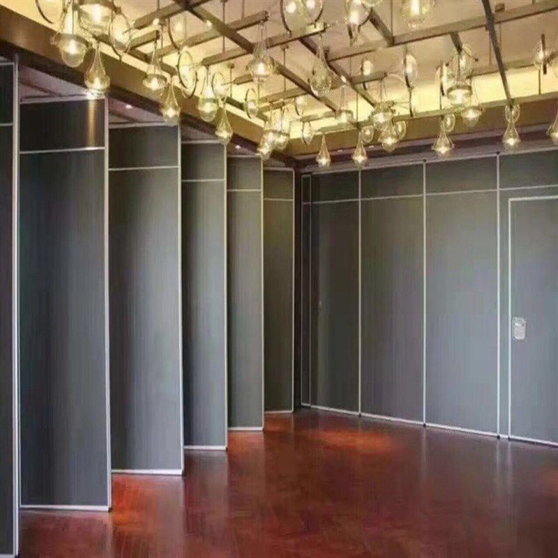 木饰铝合金活动隔墙展酒店会议室包厢