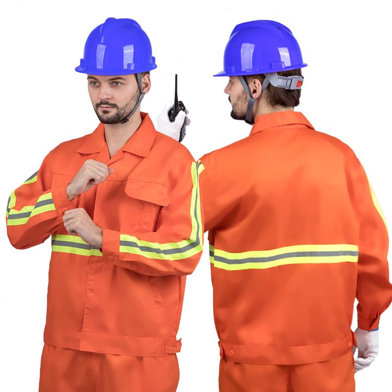 人保洁环卫工作服园林祖杰公路施工工地安全工长袖物业反光服套装
