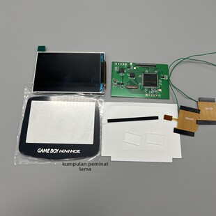 2022 3.0GBA高亮GAMEBOY ADVANCE ips液晶屏 点对点显示 无需削壳