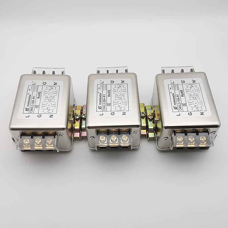 YUNSANDA滤波器CW4L2-20A-R1 CW4L2-10A-R CW4L2-30A-R1 导轨型