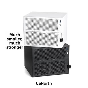 北方优易UE-S6六盘位NAS机箱支持itx主板DIY桌面存储服务器小机箱