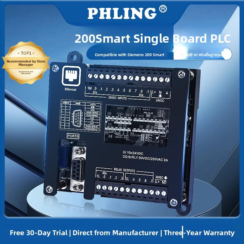 Feiling Plc国产Cpu兼容S7-200Smart与模拟St30Sr20/40工业控制板