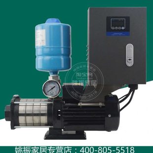 50别墅家用加压泵离心增压泵 台湾鲨霸水泵家用全自动变频泵CV4