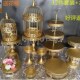 婚礼甜品台欧式 架婚庆道具蕾丝盘铁艺点心架件