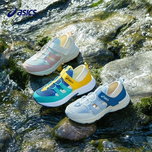 缓冲中底耐磨透气舒适运动鞋 Asics 凉鞋 亚瑟士童鞋 2025年春夏新款
