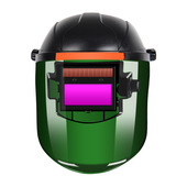 电焊防护罩自动变光眼镜焊帽调节面罩焊工防护面具头戴式 氩弧焊