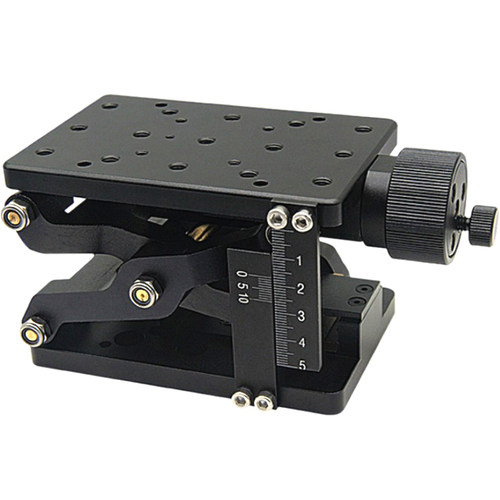 轴梯形水平升降台滚大手轮重载型精研丝杆精密铝合金滑台