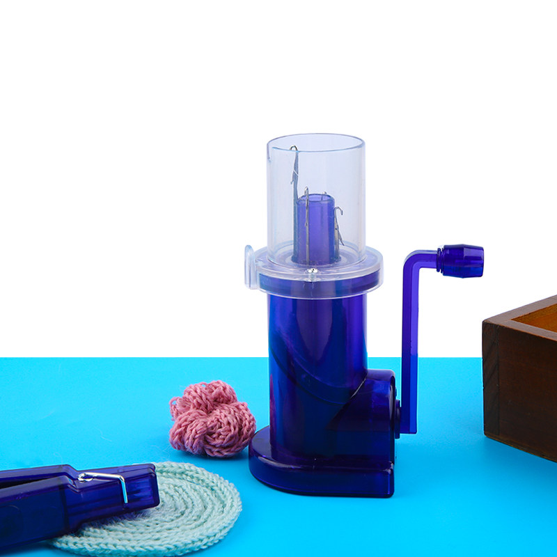 手摇绕线器编绳器 手动塑料毛线编织器 手工手链饰品编织