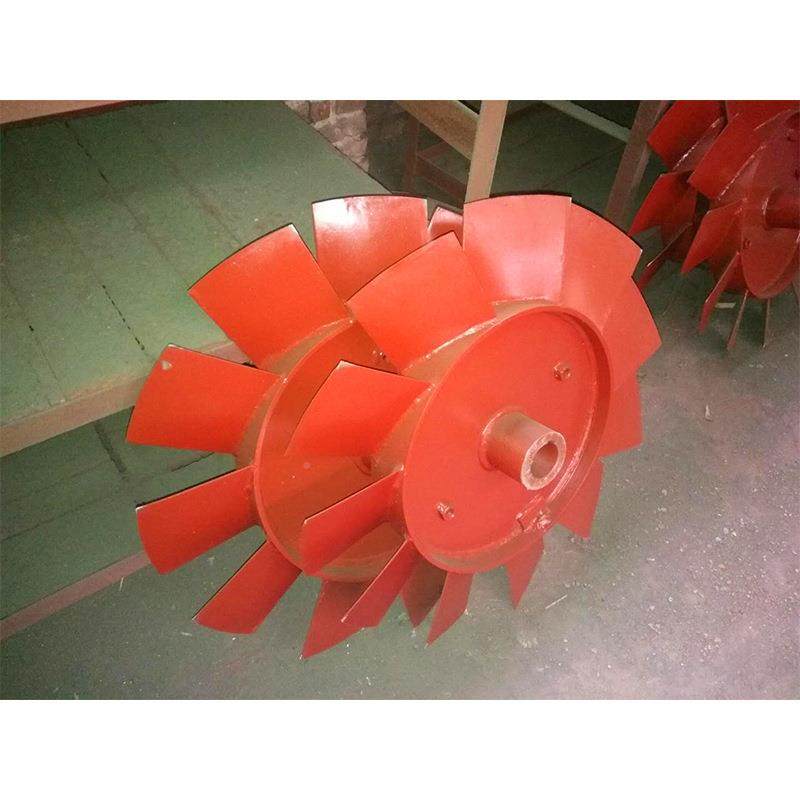 防爆机风铝合金叶轮轮矿用防爆风机片叶轮叶片轮毂毂20181123叶叶