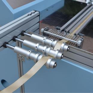 专业切带切 超声机波丝带剪备切打孔一体 JQ104全自动织带裁机