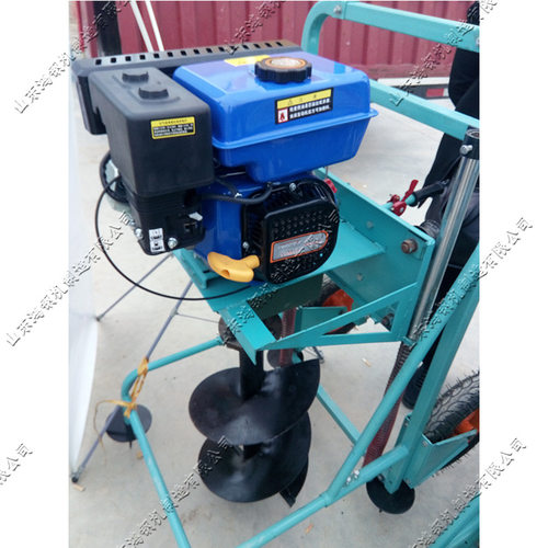HG-500型挖坑种树打眼机 螺旋地钻施肥机 农用小型栽树打坑机
