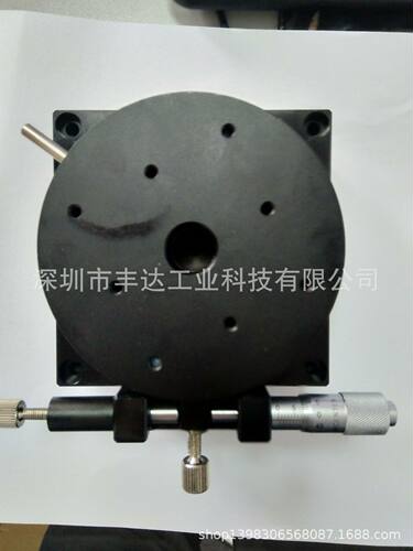 精密旋转滑台CGZR40/CGZR60/CGZR80有底座手动位移台可微调耐磨