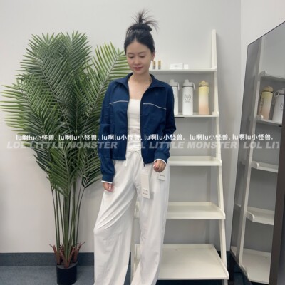 lululemon Court Rival Track 立领透气女士网球运动夹克【XD】