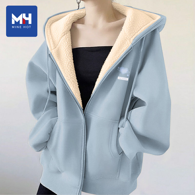 唐狮集团MH羊羔绒外套女2025新款