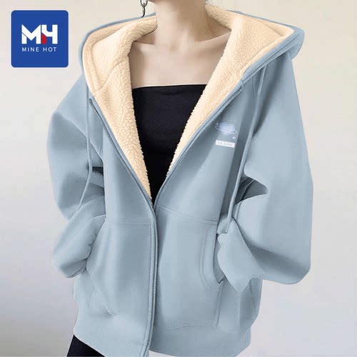 唐狮集团MH羊羔绒外套女2025新款