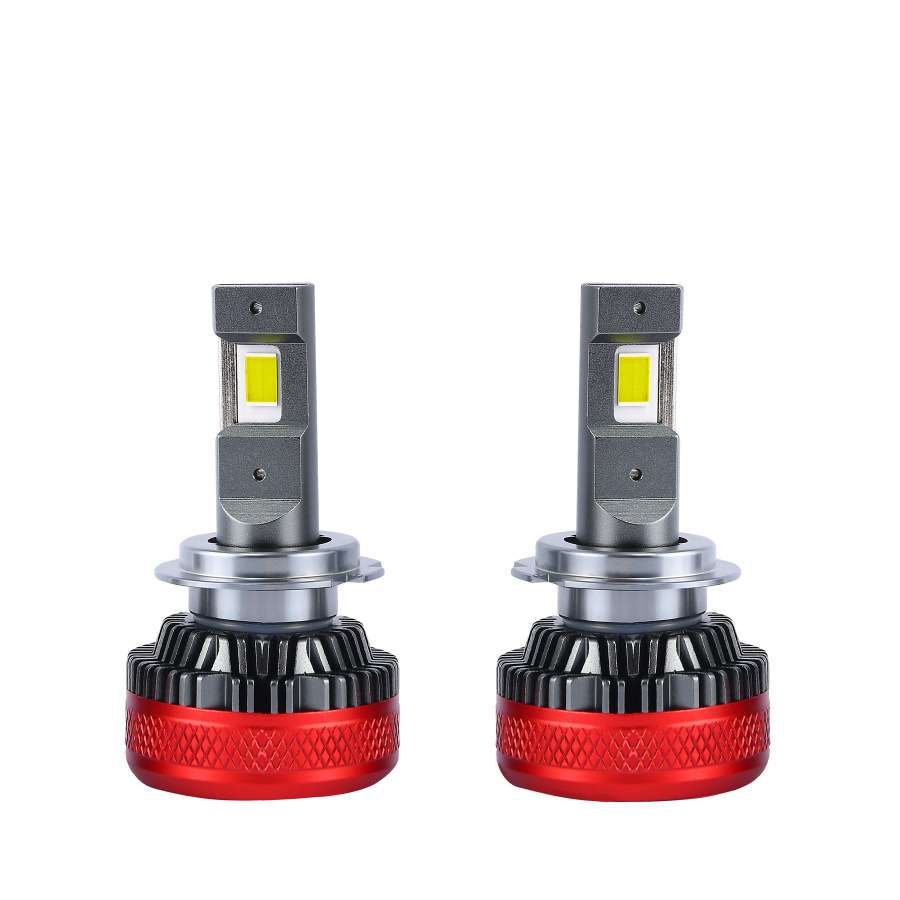 汽车灯led大灯12V通用三铜管大功率前车120W前照明LED汽车大灯