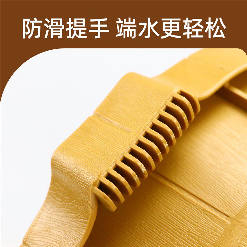 特厚牛筋泡脚盆耐摔足浴桶加深洗脚盆桶按摩足疗店用非木桶盆