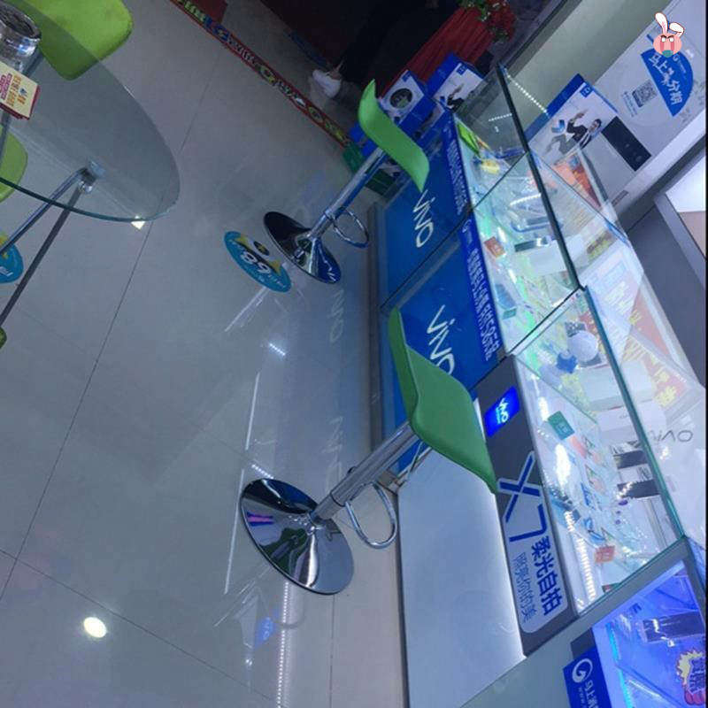 柜台手店用的营业厅客户椅脚时尚升降前台