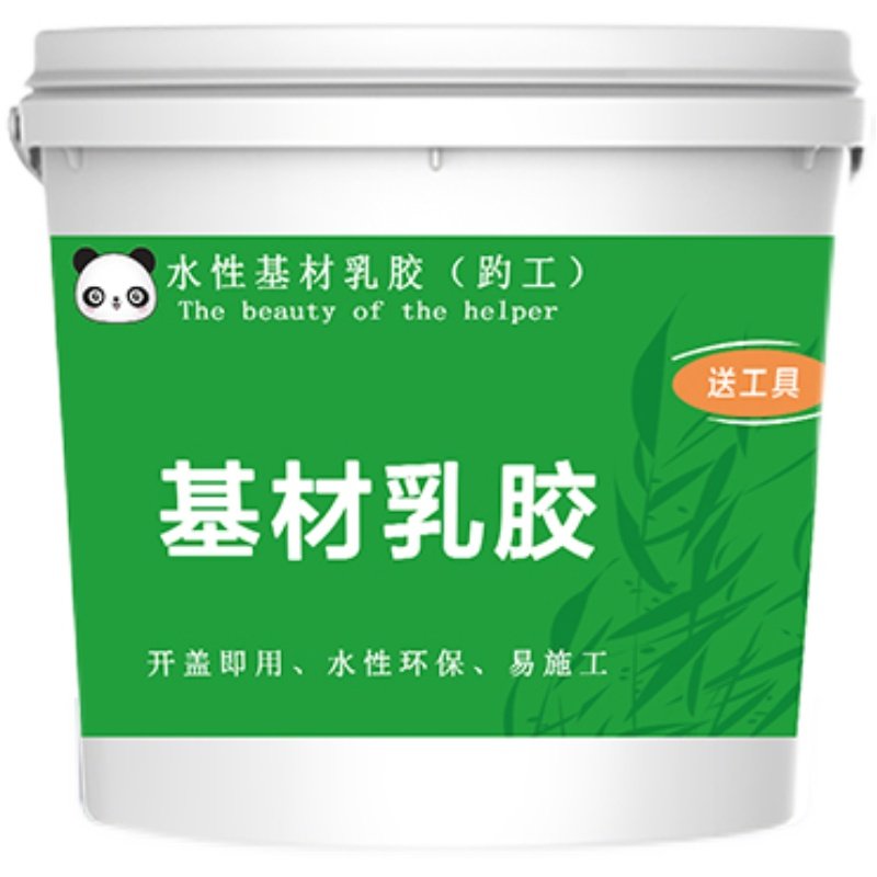 基材底胶墙绘浮雕画壁画师施工打底白乳胶木板石板