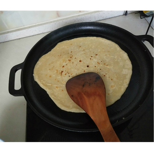 铸铁无涂层鏊子煎饼果子锅生铁锅烙饼粘锅铸铁烤盘
