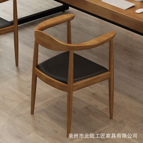 现代实木办公桌 简约家用卧室写字书桌 书房台式电脑桌椅组合