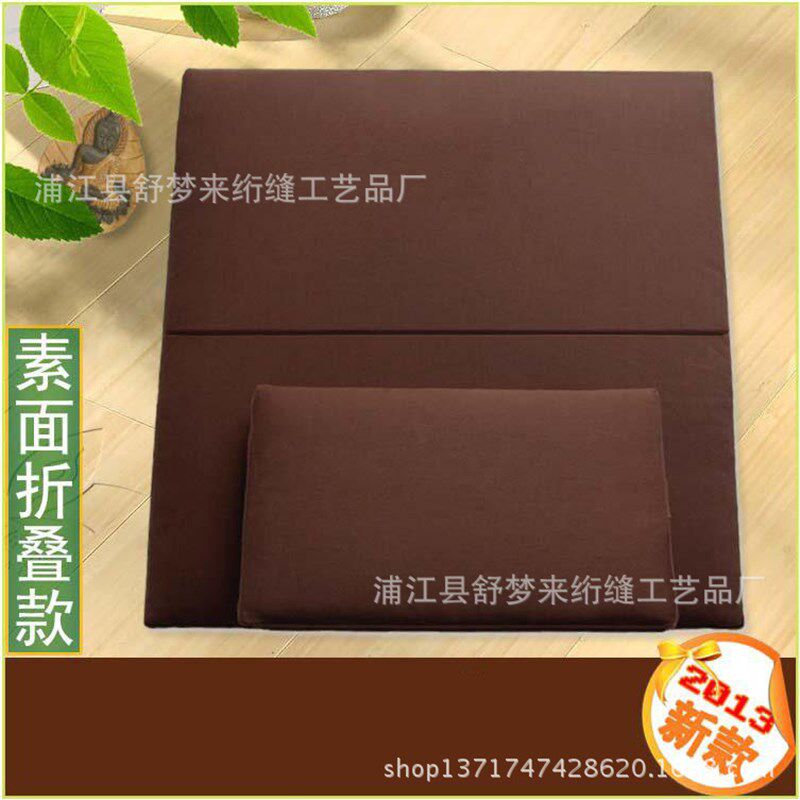 九品莲花禅修垫全棉帆布打坐垫方形蒲团天然椰丝拜佛垫折叠