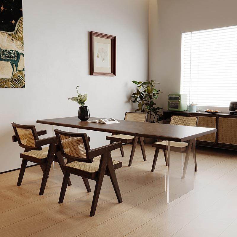 北美黑胡桃木餐桌亚克力悬浮简约书桌茶桌樱桃木松木实木家用,农机/农具/农膜,其它农用工具,淘宝优惠券,粉丝福利购,淘宝优惠卷