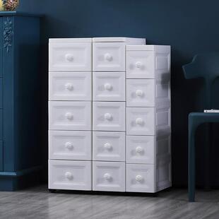 15cm宽夹缝收纳柜抽屉式厨房卫生间储物柜子浴室缝隙窄多层时惠侠