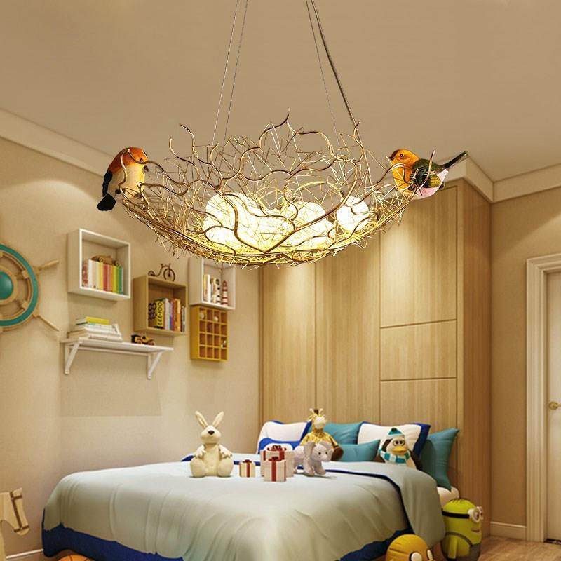 外贸鸟巢灯小鸟动物吊灯创意个性餐厅灯儿童房鸟窝网红吊灯,节庆用品/礼品,新娘配件,淘宝优惠券,粉丝福利购,淘宝优惠卷