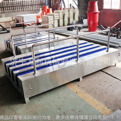 用矿双煤通1.6*2道单通道无力洗靴机固定喷淋系统不锈钢靴清洗动
