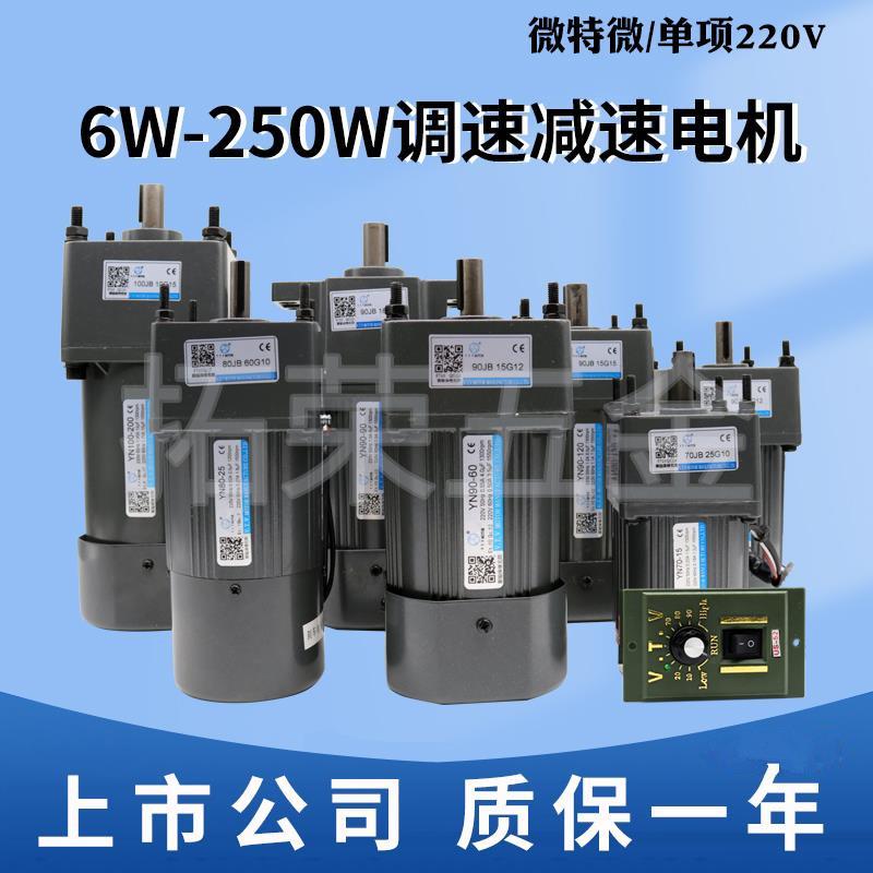 北京微特微VTV电机调速定速减速马达YN60/70/80/90/100 6W-250W