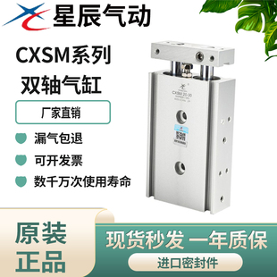 150 CXSM6 星辰气动双杆双轴气缸TR 100