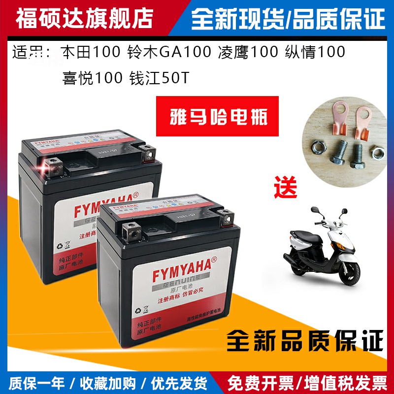 摩托车电瓶巧格i125 新福喜as125 赛鹰125 巧格 凌鹰蓄电池