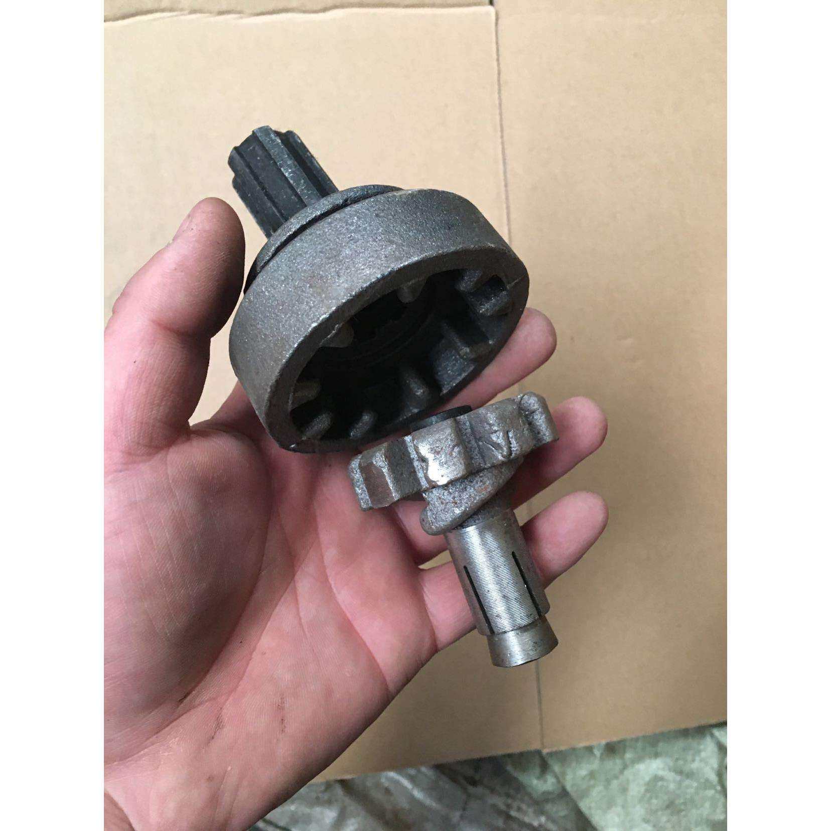 柴油机免摇启动器配件 免拆轴 免摇器固定爪 膨胀轮 启动轴垒德株