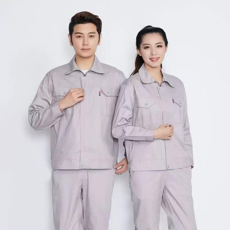 工厂车间防护劳保服防静电工作服纯棉防烫棉质一体防寒工装