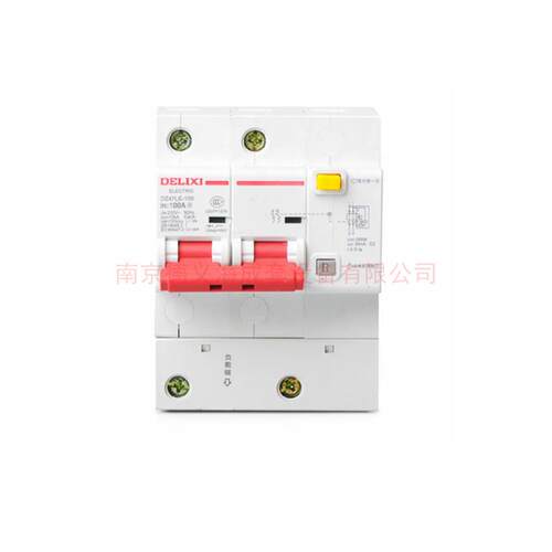 空气开关 DZ47LE-125 大电流漏电断路器2P 63A80A100A125A