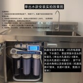 顶配款 大配直饮无桶厨下反渗透净水器