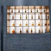 水透光水泥板星空吧台发光石板室内外墙地面砖定制