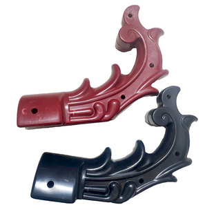 树脂瓦翘角凉亭仿古塑料瓦翘脚祥云造型屋顶装饰飞檐