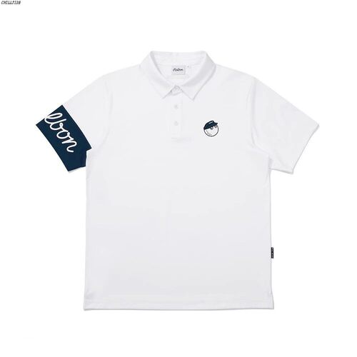 春夏季高尔夫翻领球服短袖POLO衫男士户外运动轻薄舒适透气百搭