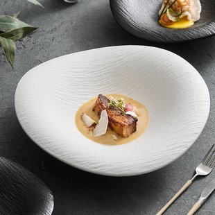 麦德龙甜品糖水碗精致网红创意下午茶餐具高级不规则家用异形盘子