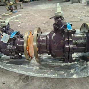 涡轮法兰球阀铸钢Q41F Q341F天然气液化气耐高温阀门DN50 Q347F