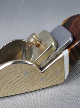 个豪华思议黄铜凸底刨  () , 木工活工具