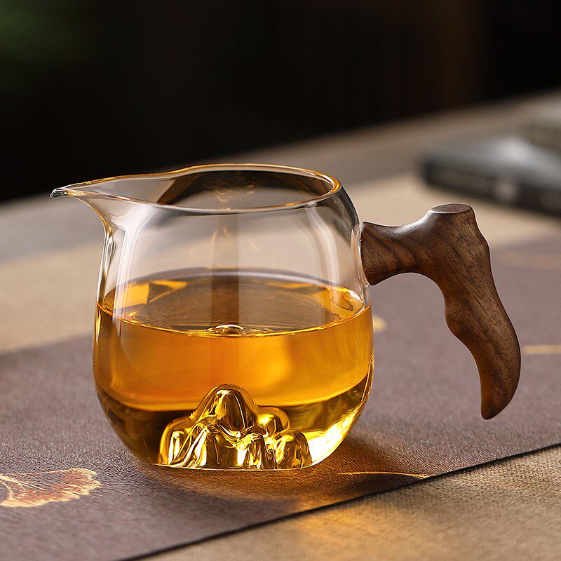品德坊公道杯分茶器木观山茶具公杯功夫茶具