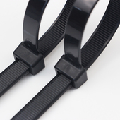 自锁式 超长加宽塑料扎线带固定器勒死狗卡扣黑 尼龙大号扎带
